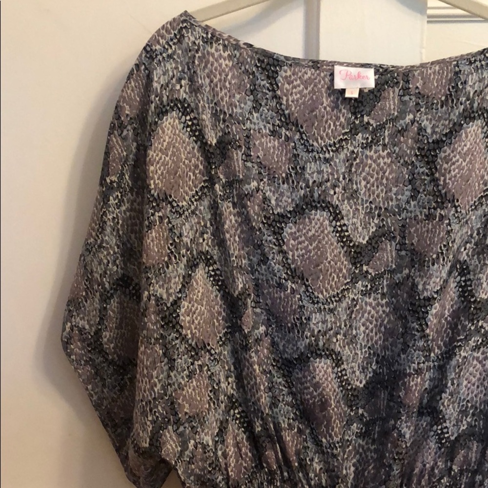 Parker Size Small Multitonal Snake Pattern - image 3